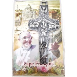 Metalen kruis van paus Franciscus