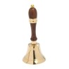 Altaarbel met houten handvat H:21cm