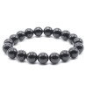 Bracelet élastique perle pierre naturelle 10mm - Black Onyx