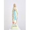 Statue N.D. Lourdes lumineuse avec base 15cm