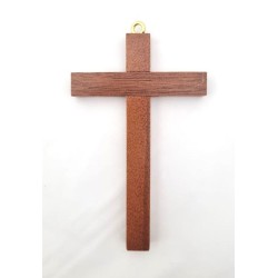 Crucifix en bois. 10 cm