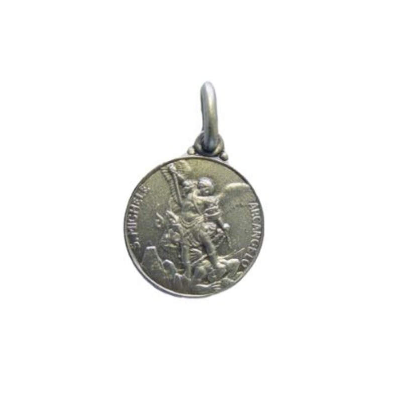 Médaille St. Michel Argent S925 14mm