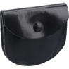 Etui à chapelet en cuir noir