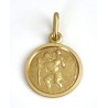 St Christopher Medaille Hanger 15mm 18CT 750 Goud 2.7Gr