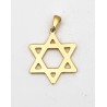 Star of David hanger 18mm Goud 18CT 750  1.50Gr.