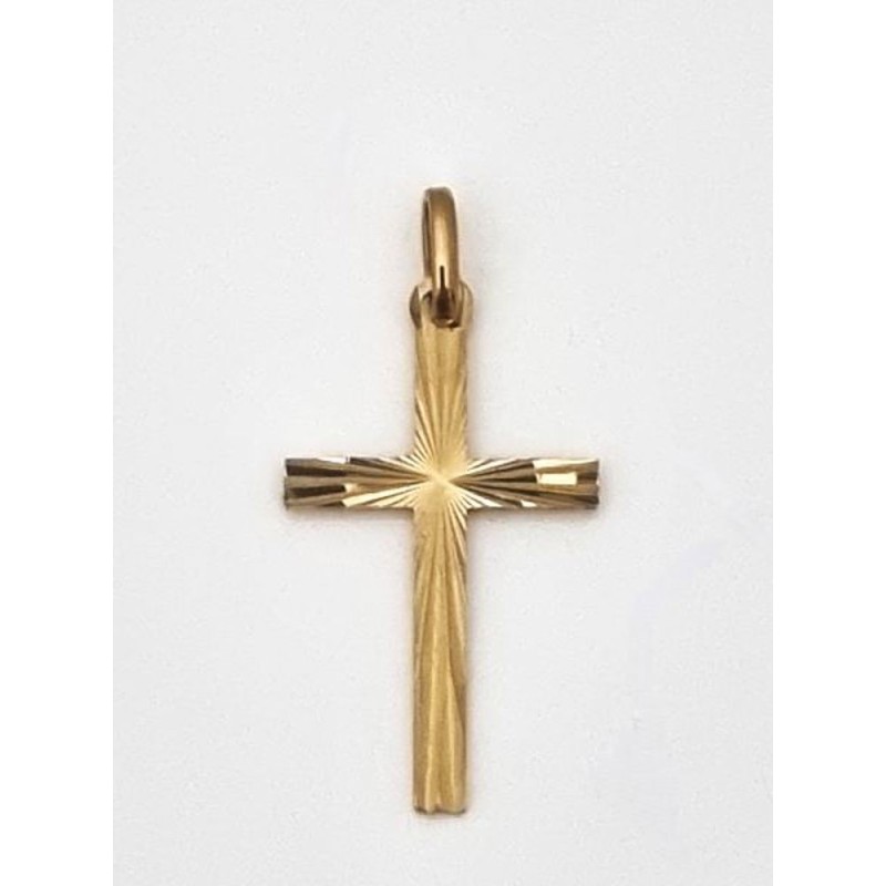 Pendentif croix Or 9Ct