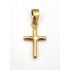 Pendentif croix 12x8mm Or 18c