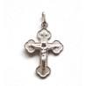 Pendentif croix trilobe en argent