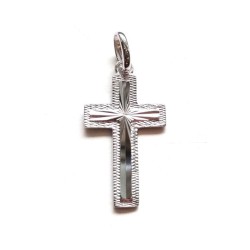 pendentif croix 20x12mm Argent S925