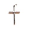 Pendentif Croix Argent Rhodié S925