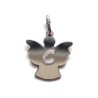 "Medaille met inscriptie" "My Guardian Angel" "in rhodium-formaat zilver. 38 mm"