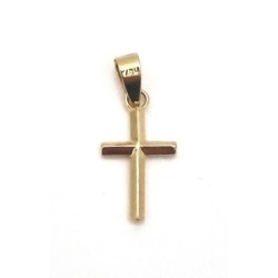 Pendentif croix 12x9mm Or 18ct