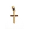 Pendentif croix 12x9mm Or 18ct