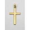 Pendentif Croix Or 9ct 25mm