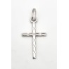 Pendentif Croix Argent Rhodié S925