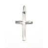 Pendentif Croix Argent Rhodié S925