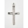 Pendentif Croix Argent Rhodié S925