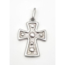 Pendentif Croix Argent Rhodié S925