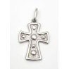 Pendentif Croix Argent Rhodié S925