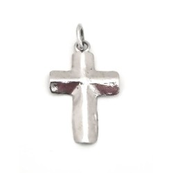 Pendentif croix en argent. 2/1.5 cm