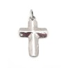 Pendentif croix en argent. 2/1.5 cm