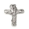 Pendentif croix en argent. 3/2.5 cm