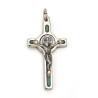 Kruis Saint Benoit Metal Silver 4x2 cm