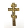 Croix orthodoxe en bronze