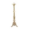 Chandelier poli. 62 cm