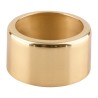 Bague pour cierge dorée. 4 cm de diamètre