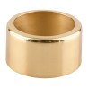 Bague pour cierge dorée. 3 cm de diamètre