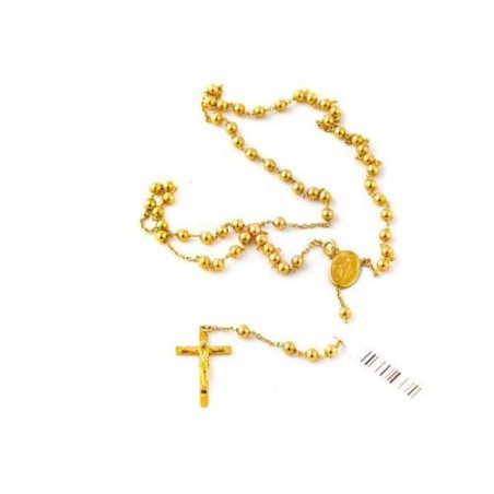 Chapelet de la Vierge Miraculeuse en or 18 ct. 50 cm.
