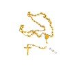Chapelet de la Vierge Miraculeuse en or 18 ct. 50 cm.
