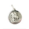 Silver S925 15mm Medaille - Saint Martin te paard