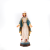 Statue de la Vierge Miraculeuse en bois. 15 cm