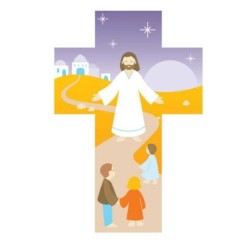 Kruis Jezusavond 15x10cm