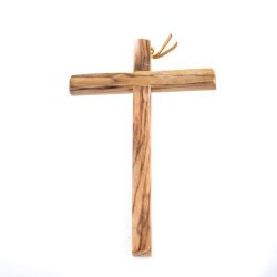 Croix simple en bois d'olivier