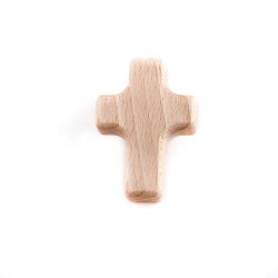 Croix simple en bois. 6 cm