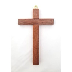 Crucifix en bois. 10 cm