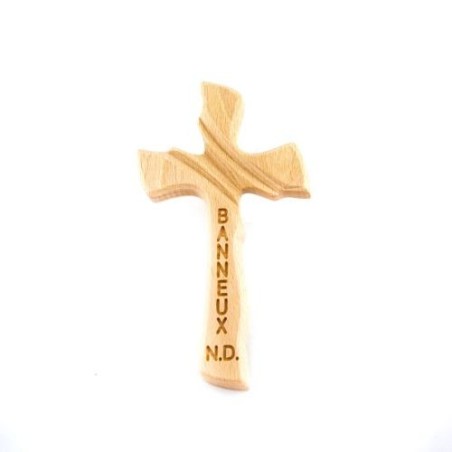 Kruis gesneden eikenhout. 15/8 cm