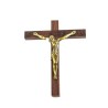 Olijfhout kruisbeeld met Christus