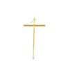 Croix en laiton. 20 cm