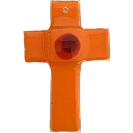 Croix en verre 12x7.5cm 4 modèles