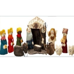 Kerststal in de wol 13 onderwerpen