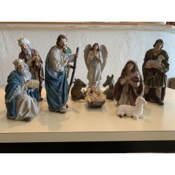 Set koestert 11 onderwerpen 28.5cm hars
