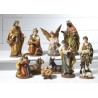 Crèche 11 sujets résine de 36 à 57 cm