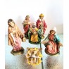 Doos met een assortiment kerststallen