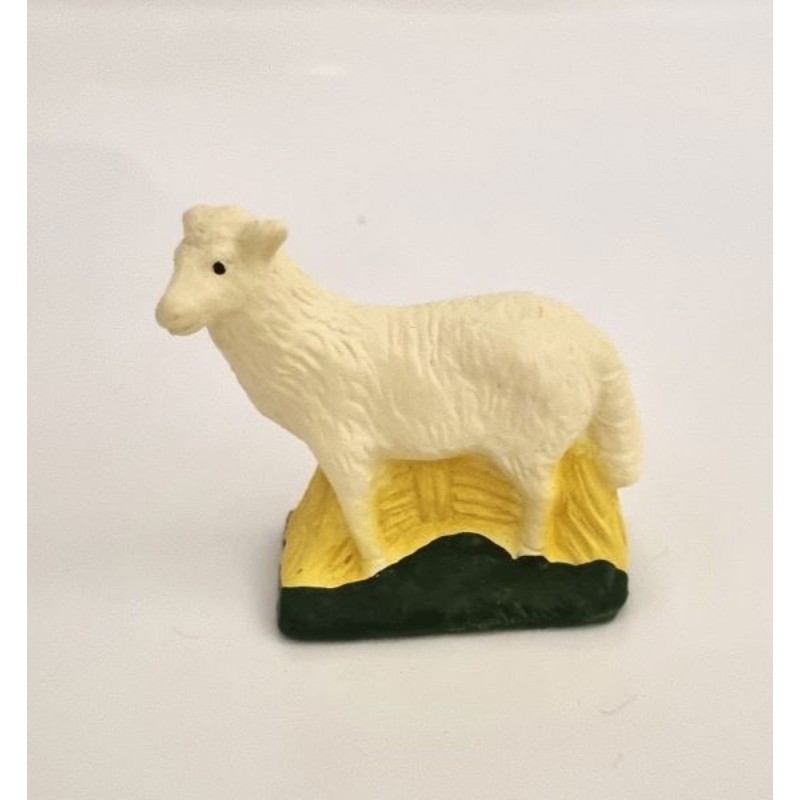 "Mouton pour crèche ""Pieraccini"". 10 cm"