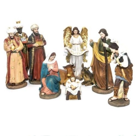 Kerststal kerstset bestaande uit 11 stuks.20 cm