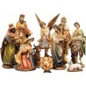 Kerststal Deze familie 56 cm hars